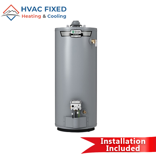 A.O. Smith Tank water Heater – 40 gallon – Atmospheric vent – Model GCRL-40