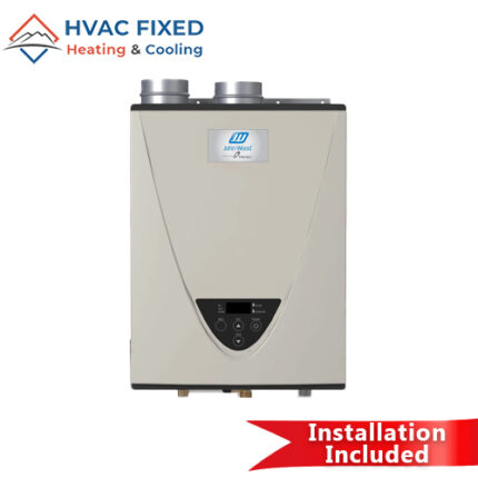 John Wood Tankless Water Heater – 8 GPM – Model JWT-340H-DV-N