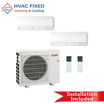 Mitsubishi Mini-Split Heat Pump – 36,000 BTU – SEER2 22 – Model MXZ-4C