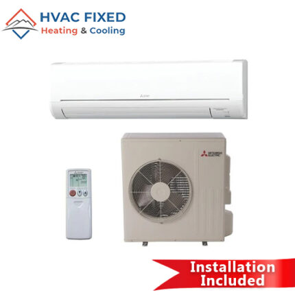 Mitsubishi Mini-Split Heat Pump – 9,000 BTU – SEER2 24.5 – Model MUZ-GS